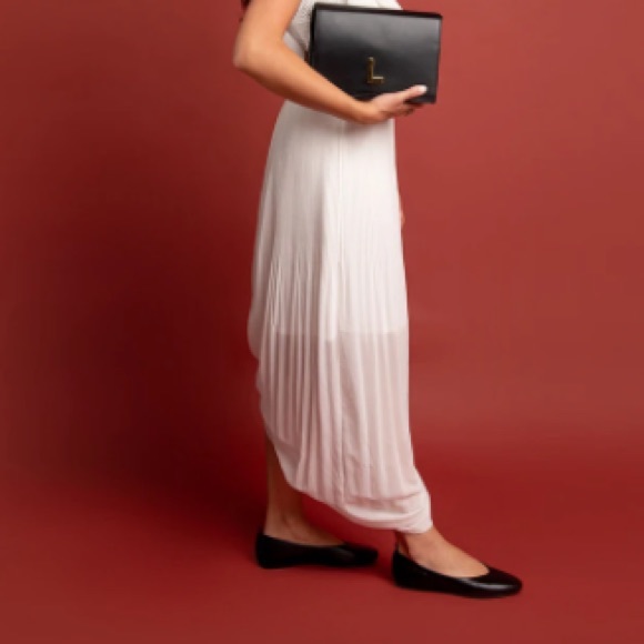 Size 5 iconic dr. Liza black leather flats. - Picture 2 of 12